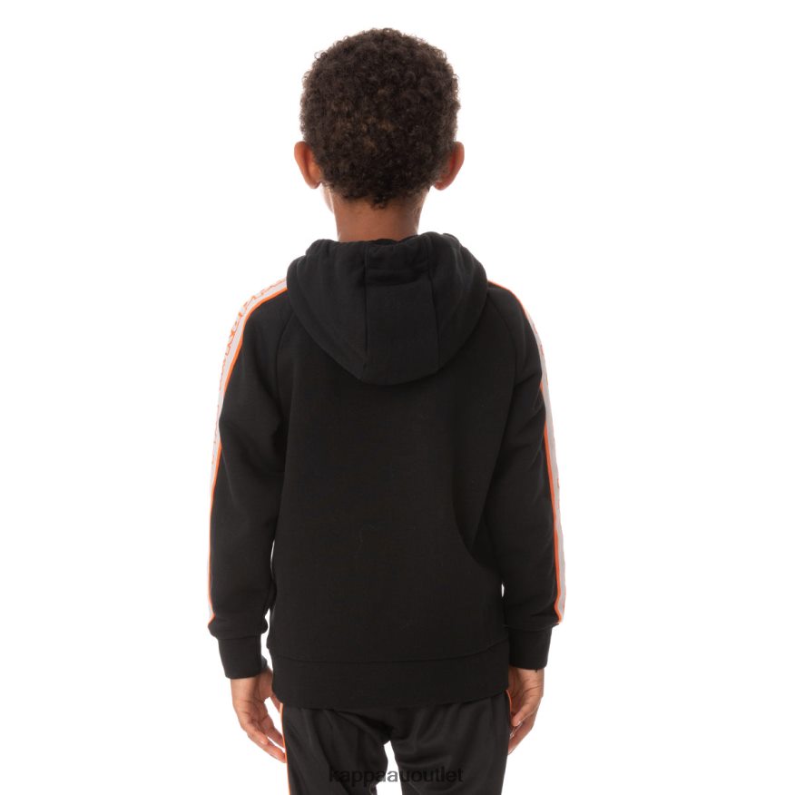 Kappa Kids Kids Logo Tape Apet 2 Hoodie Black R0HPN8547
