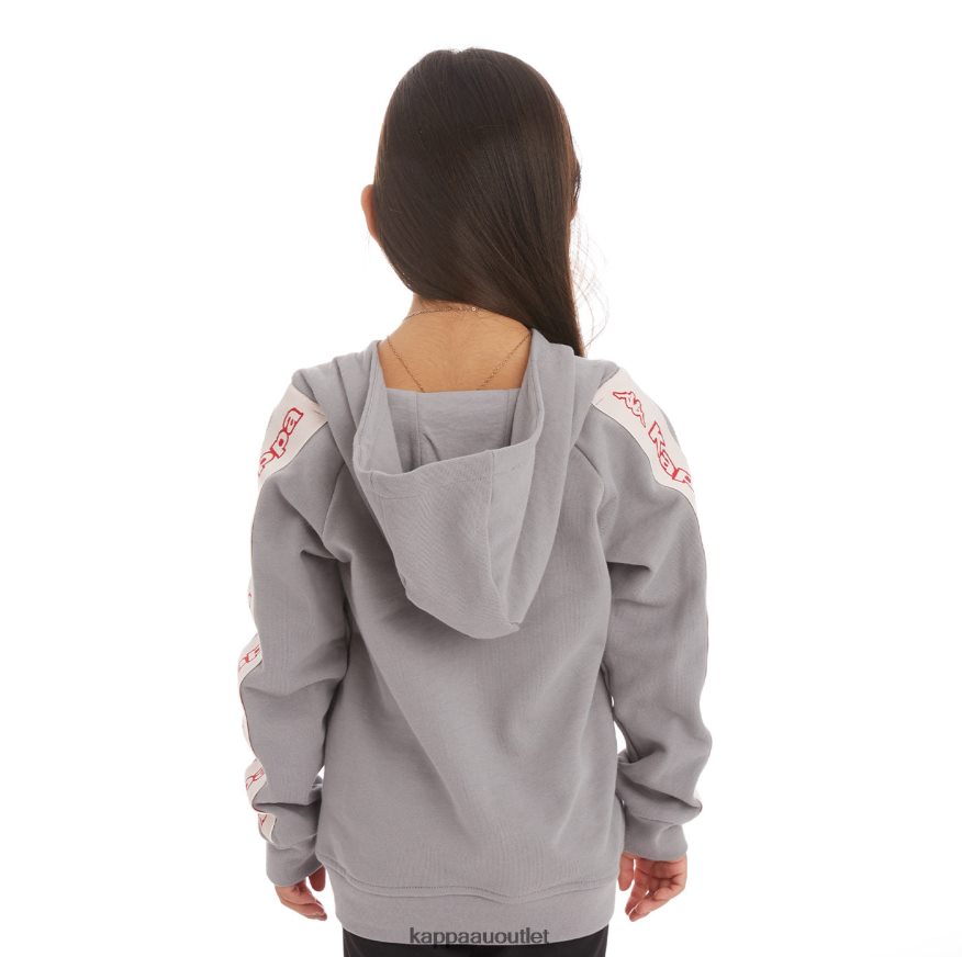 Kappa Kids Kids Logo Tape Apet 2 Hoodie Grey R0HPN8537