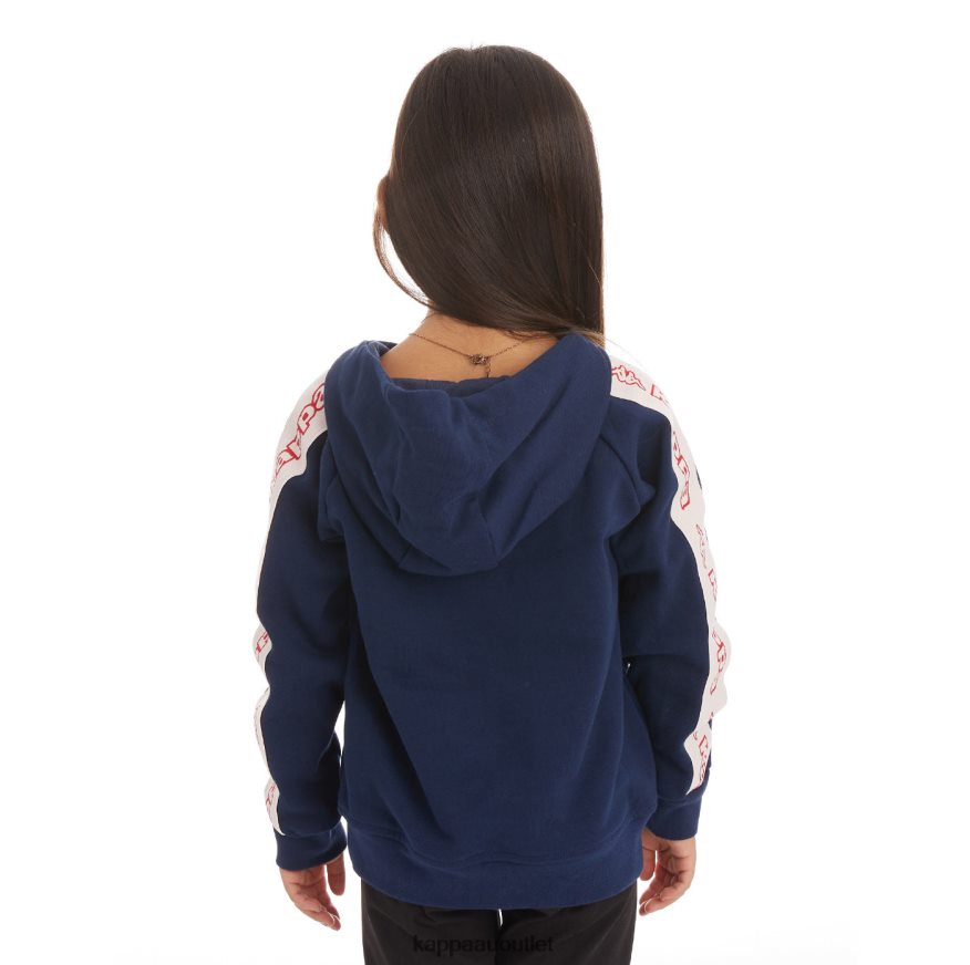 Kappa Kids Kids Logo Tape Apet 2 Hoodie Navy R0HPN8538