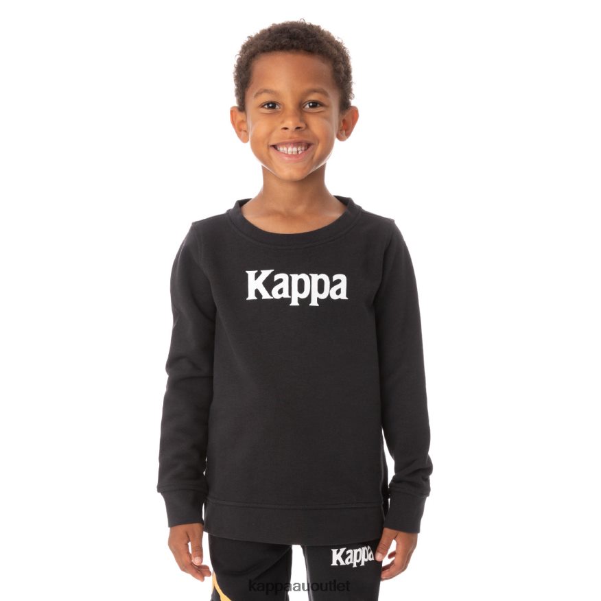Kappa Kids Kids Authentic Emmen Sweatshirt Black Smoke R0HPN8638