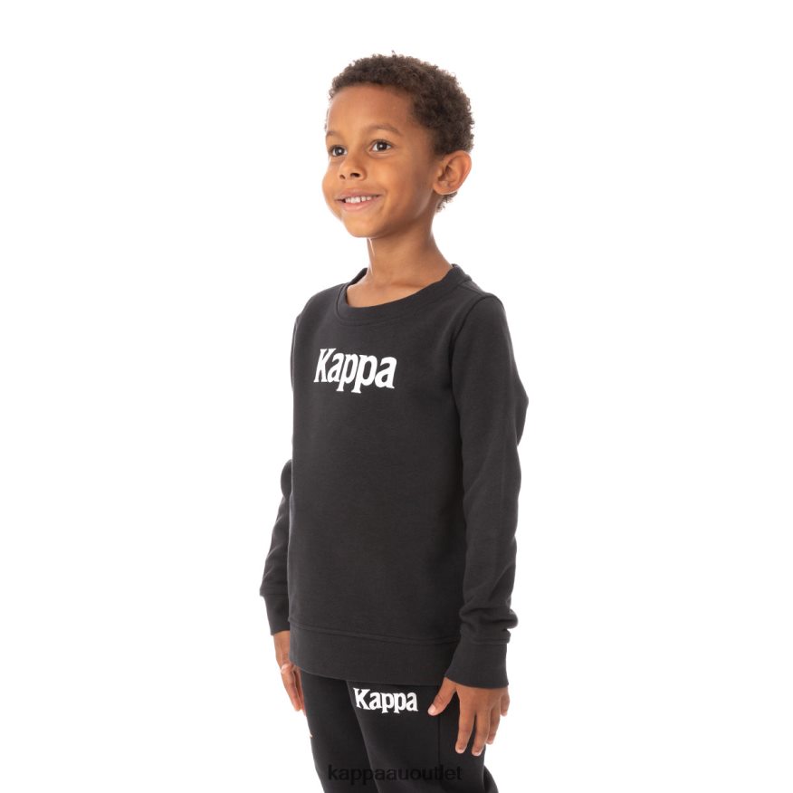 Kappa Kids Kids Authentic Emmen Sweatshirt Black Smoke R0HPN8638