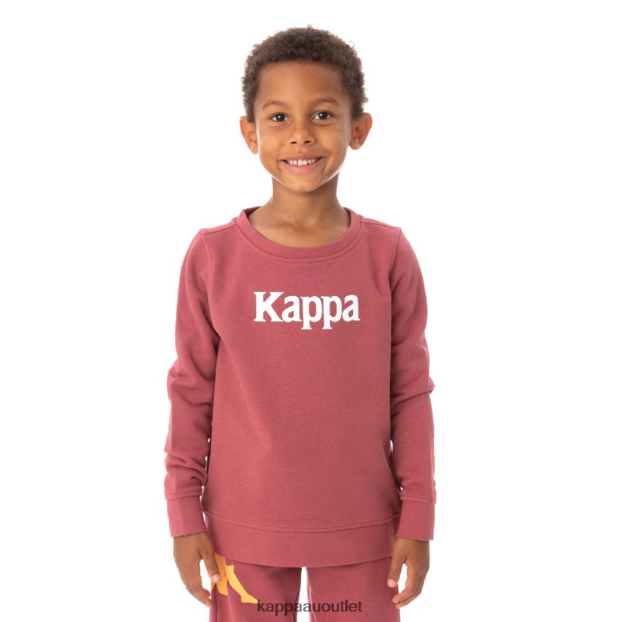 Kappa Kids Kids Authentic Emmen Sweatshirt Burgundy R0HPN8637