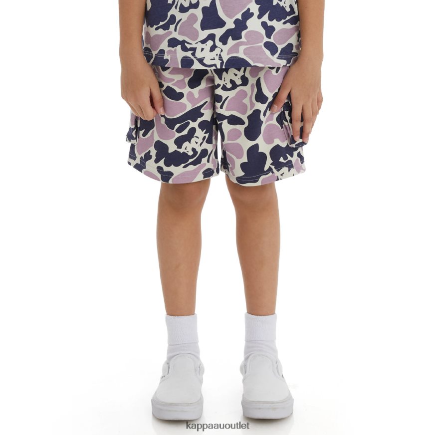Kappa Kids Kids Authentic Pathos Shorts Navy Violet R0HPN8632
