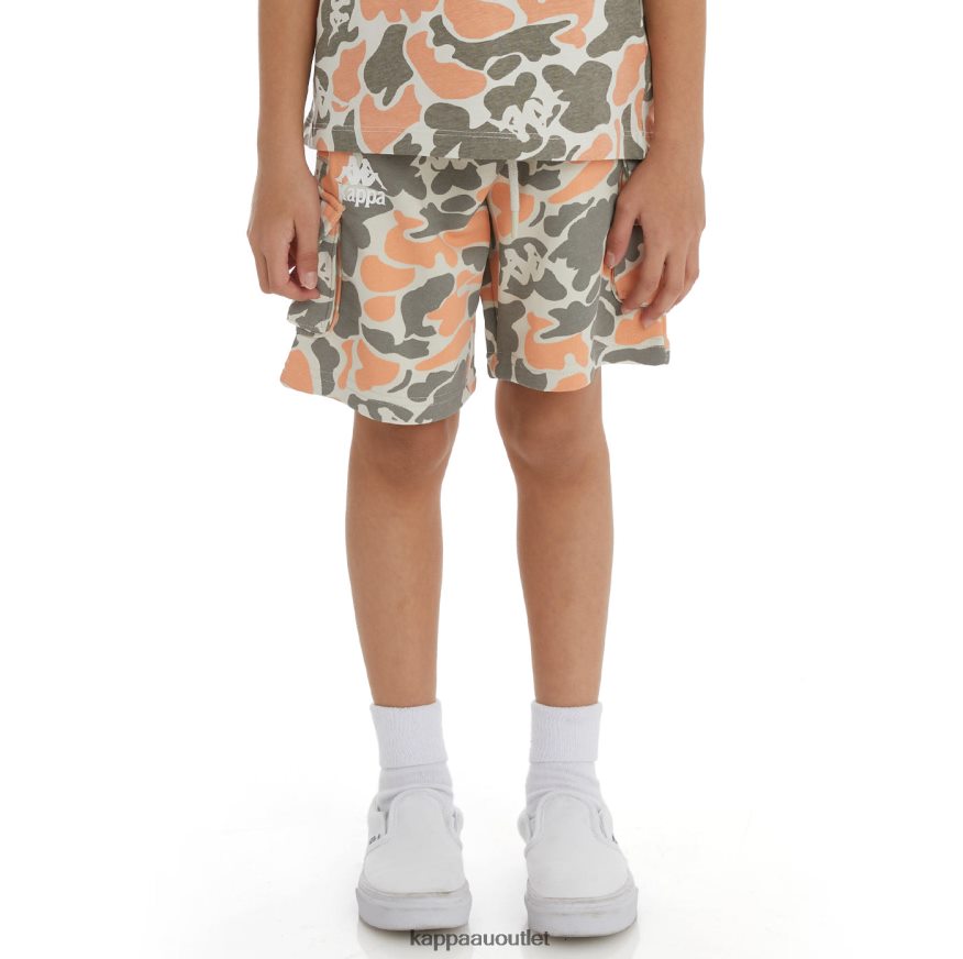 Kappa Kids Kids Authentic Pathos Shorts Peach R0HPN8631
