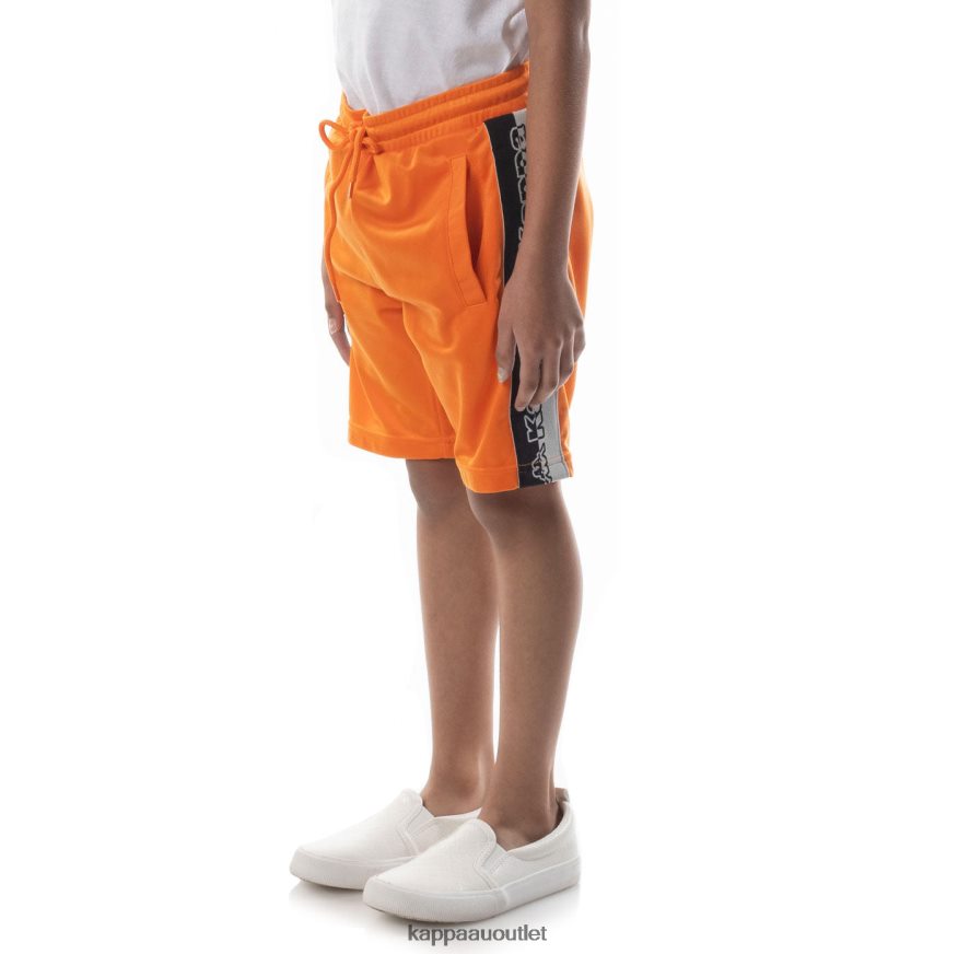 Kappa Kids Logo Tape Daedi Shorts Orange R0HPN8626
