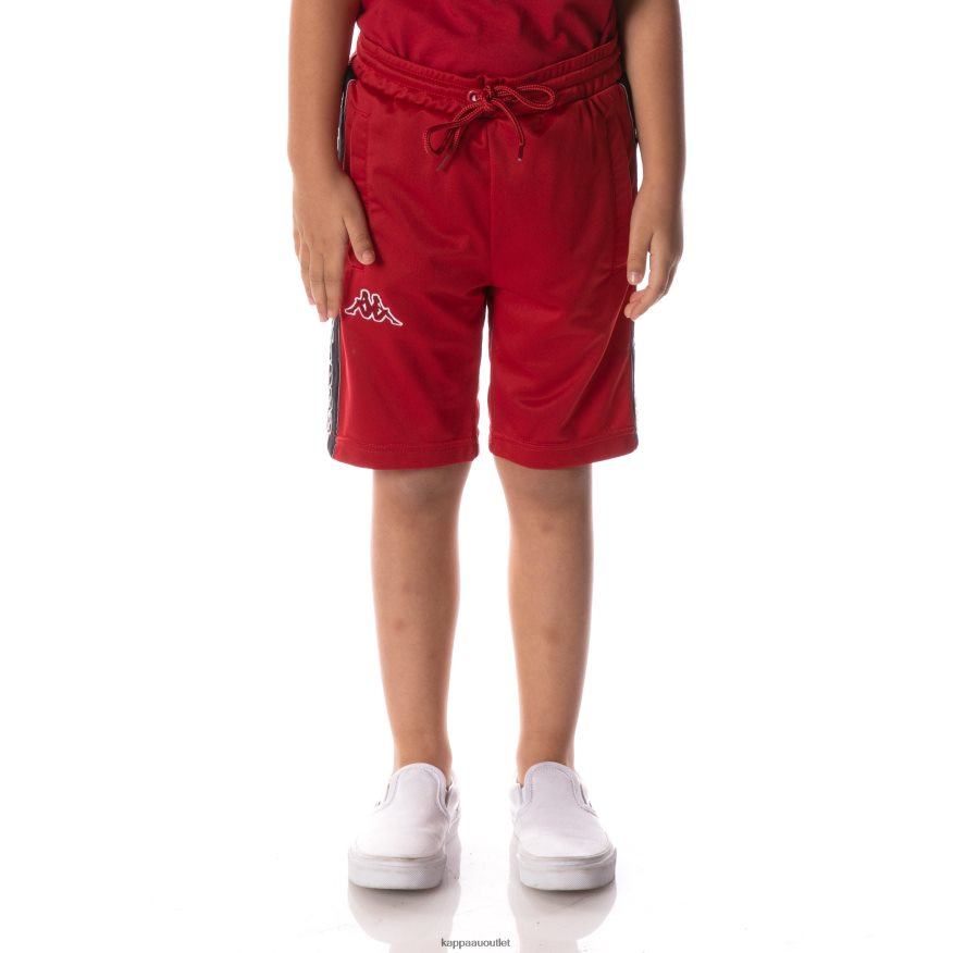 Kappa Kids Logo Tape Daedi Shorts Red R0HPN8630