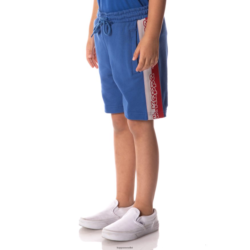 Kappa Kids Logo Tape Dasved Shorts Blue R0HPN8628