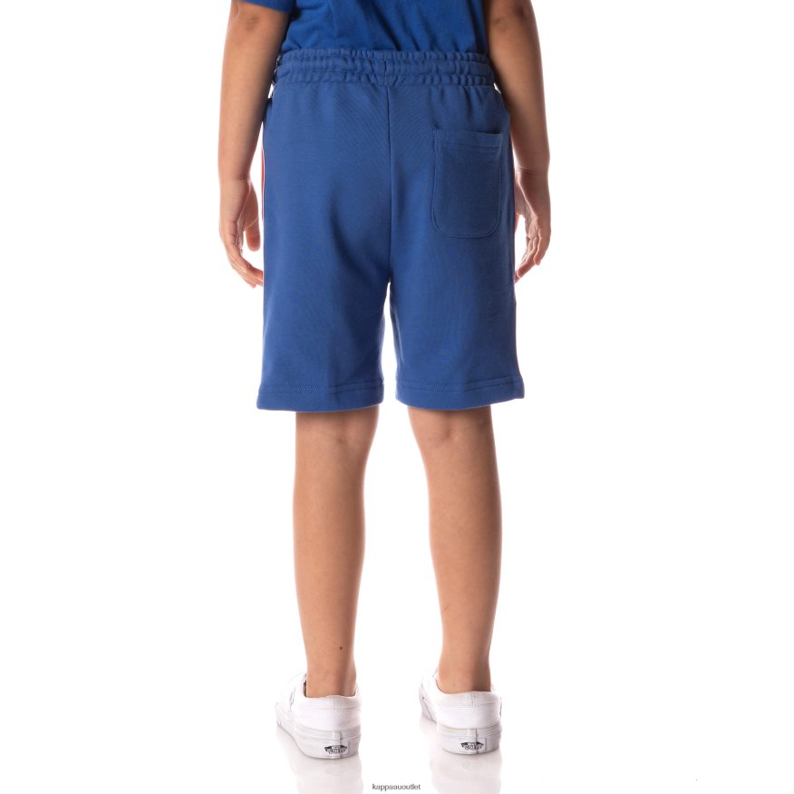 Kappa Kids Logo Tape Dasved Shorts Blue R0HPN8628