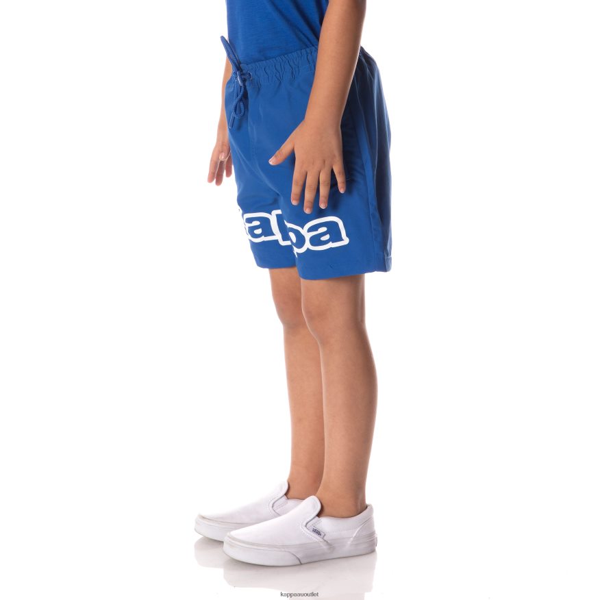 Kappa Kids Logo Tape Dolm Shorts Blue R0HPN8621