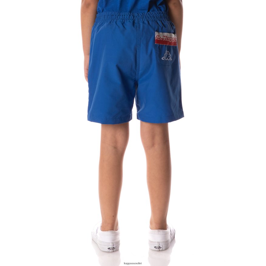 Kappa Kids Logo Tape Dolm Shorts Blue R0HPN8621