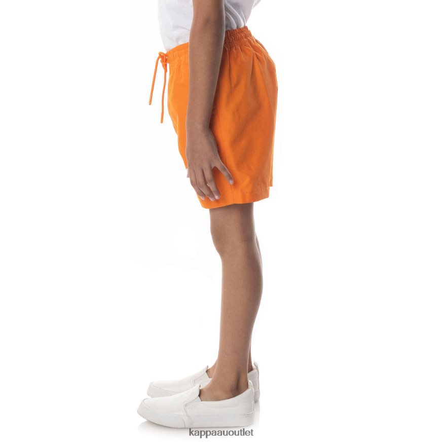Kappa Kids Logo Tape Dolm Shorts Orange R0HPN8624