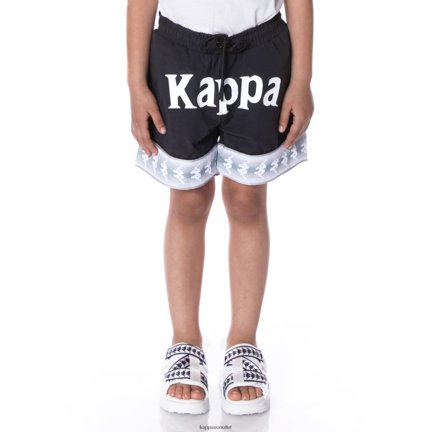 Kappa Kids Kids 222 Banda Calband Swim Shorts Jet Black R0HPN8789