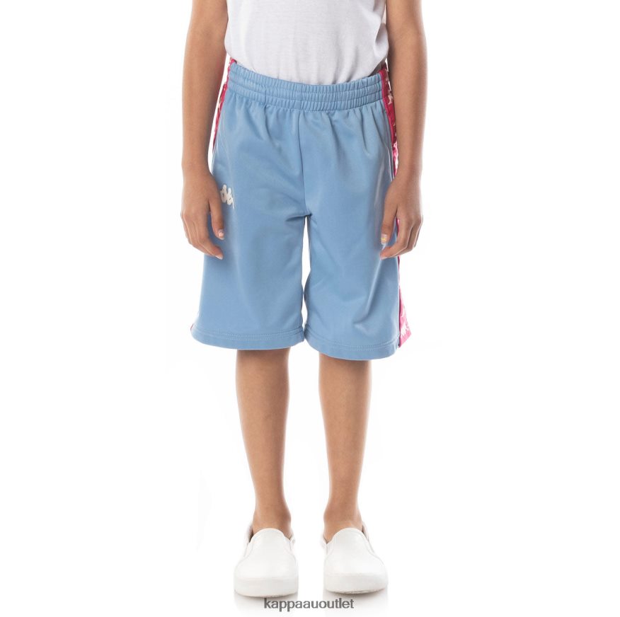 Kappa Kids Kids 222 Banda Treadwellz Shorts Light Blue Pink R0HPN8806