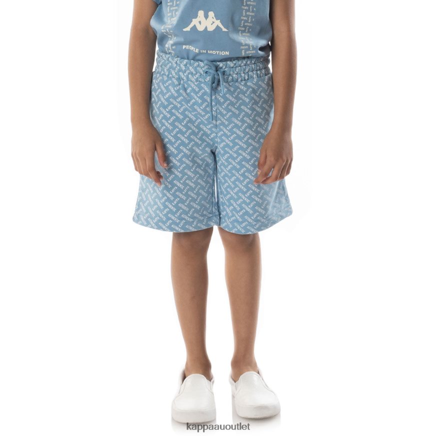 Kappa Kids Kids Authentic Plimmo Shorts Light Blue Sand R0HPN8795
