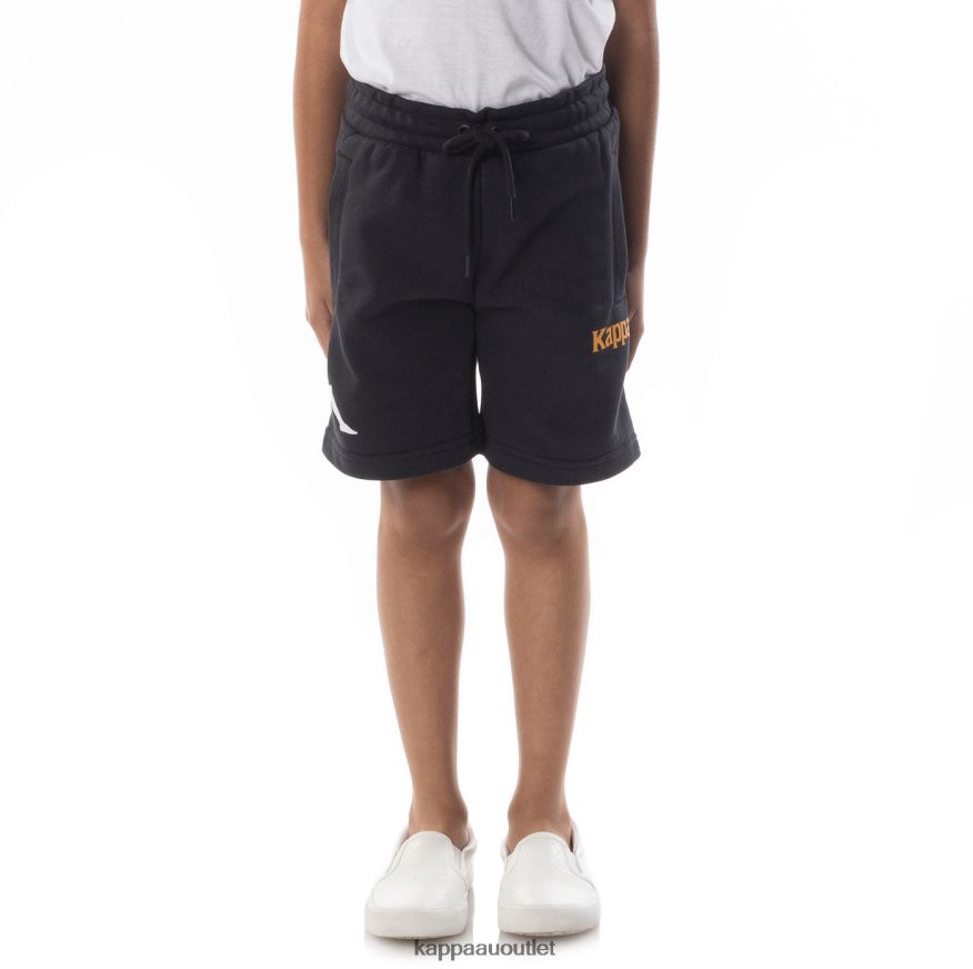 Kappa Kids Kids Authentic Sangone Shorts Black Smoke R0HPN8811