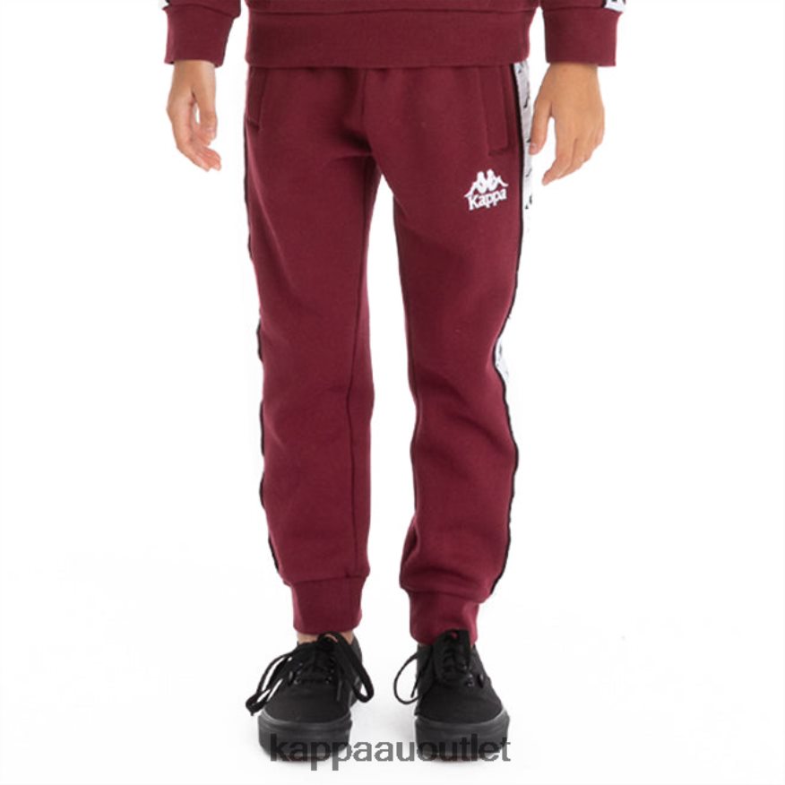 Kappa Kids Kids 222 Banda Alanz 2 Sweatpants Orange Flame White R0HPN8613