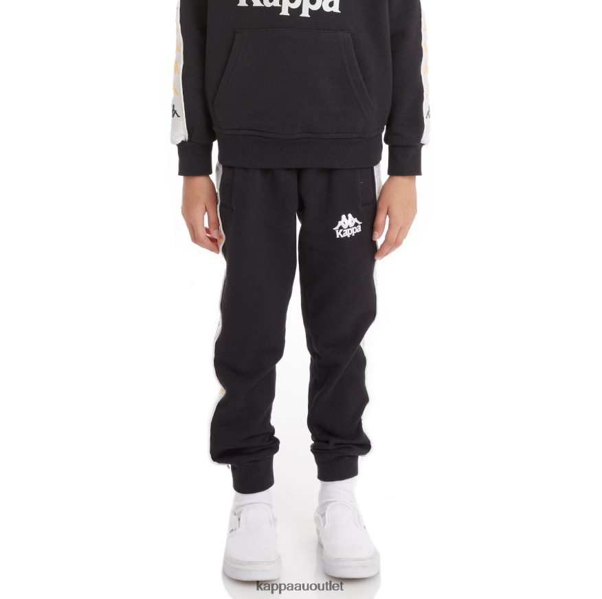 Kappa Kids Kids 222 Banda Alanz 3 Sweatpants Black Smoke R0HPN8586