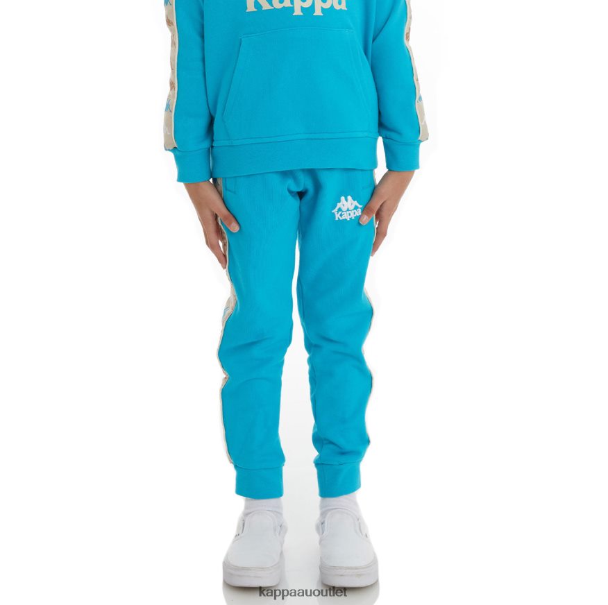 Kappa Kids Kids 222 Banda Alanz 3 Sweatpants Dark Aqua R0HPN8583