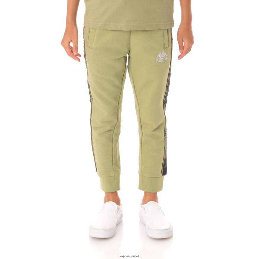 Kappa Kids Kids 222 Banda Alanz 3 Sweatpants Green Salvia R0HPN8604
