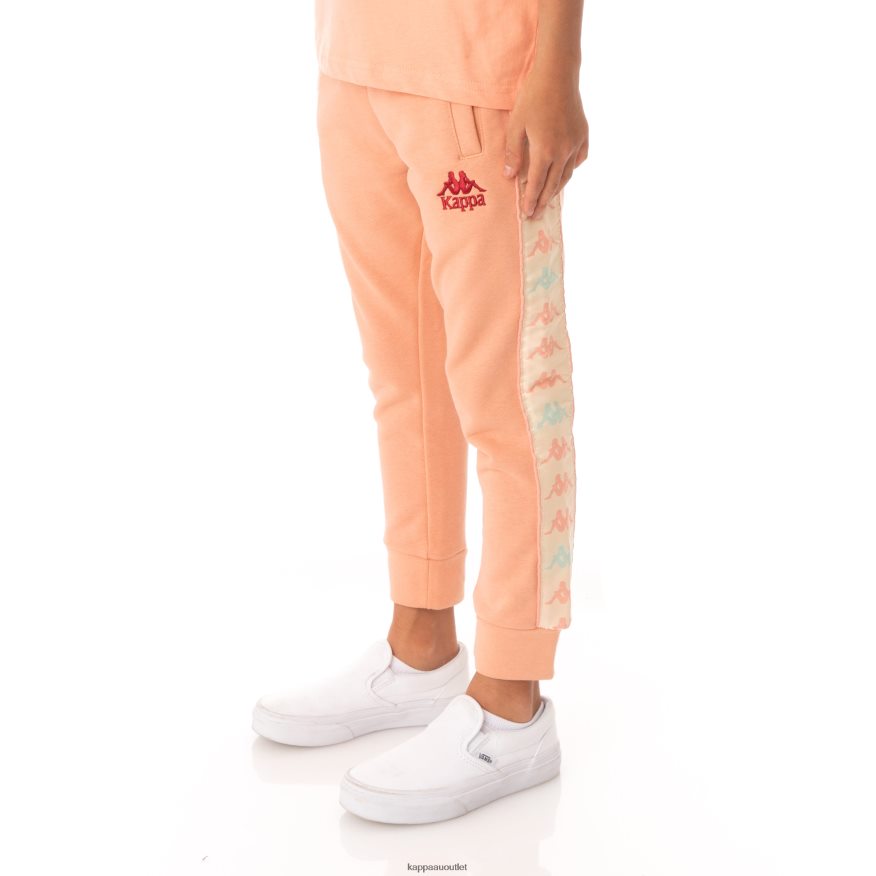 Kappa Kids Kids 222 Banda Alanz 3 Sweatpants Pink Coral R0HPN8605