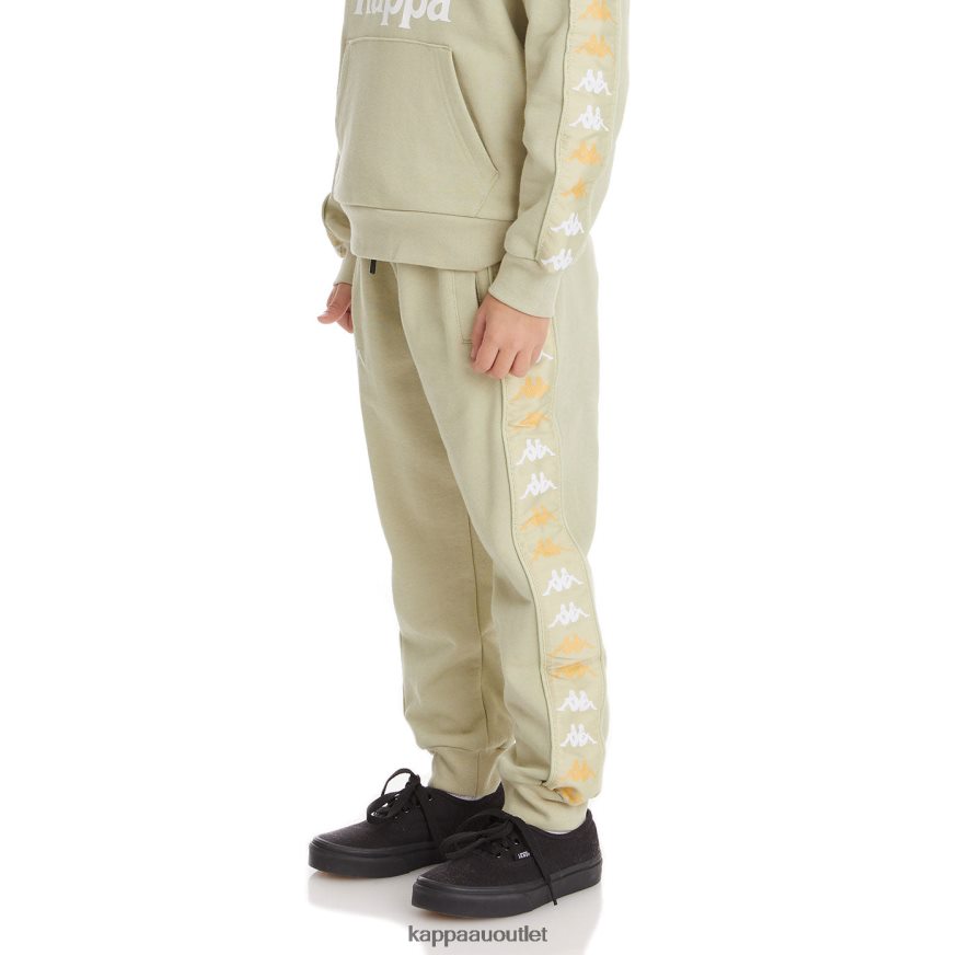Kappa Kids Kids 222 Banda Alanzin Sweatpants Green Sage R0HPN8593