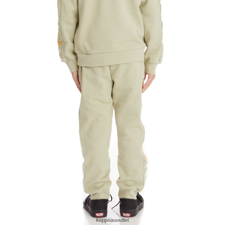 Kappa Kids Kids 222 Banda Alanzin Sweatpants Green Sage R0HPN8593