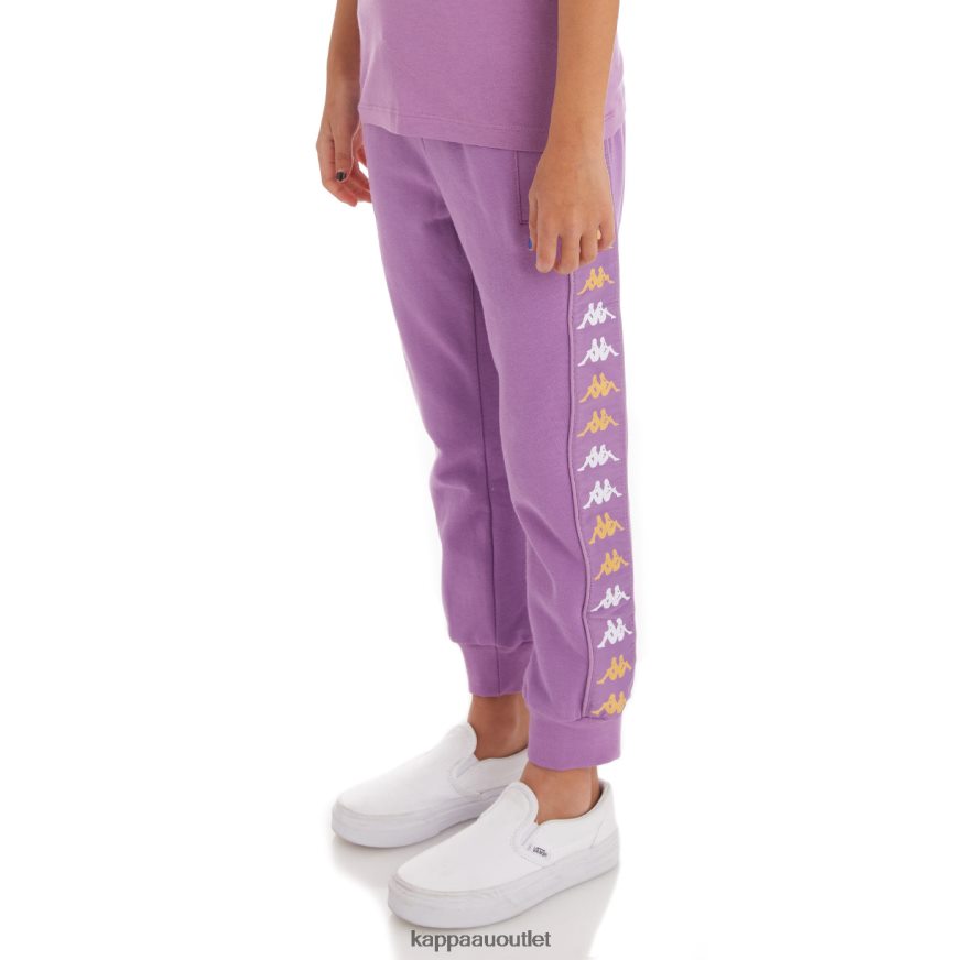 Kappa Kids Kids 222 Banda Alanzin Sweatpants Violet Lavender R0HPN8592