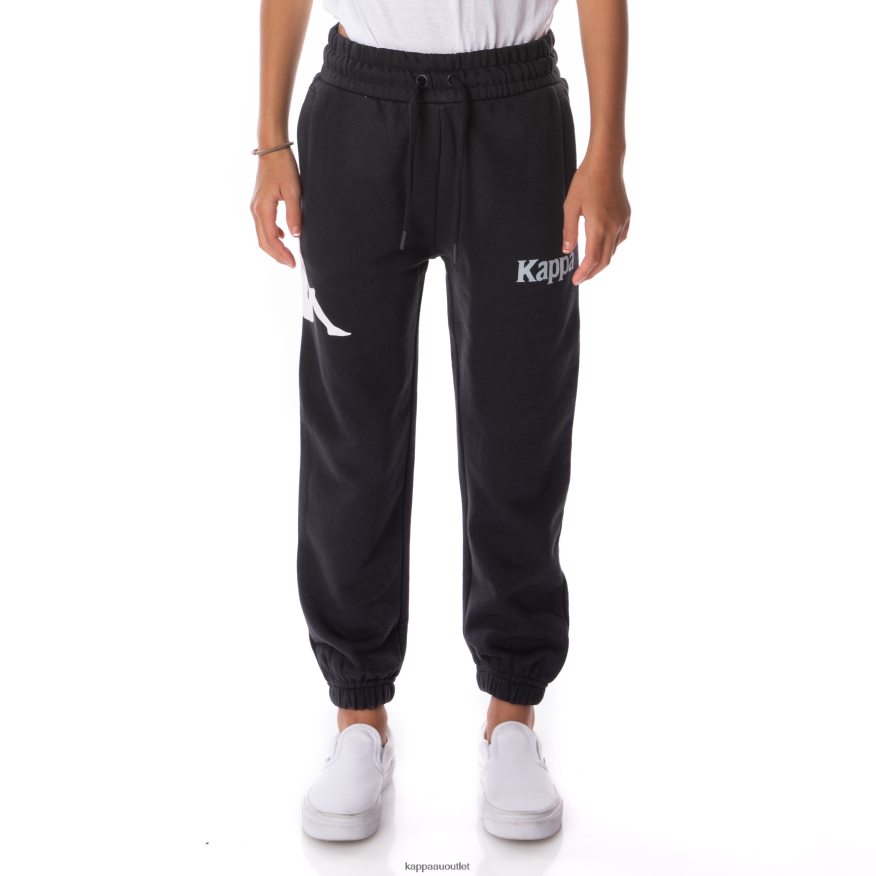 Kappa Kids Kids Authentic Coevorden Sweatpants Black Smoke R0HPN8572
