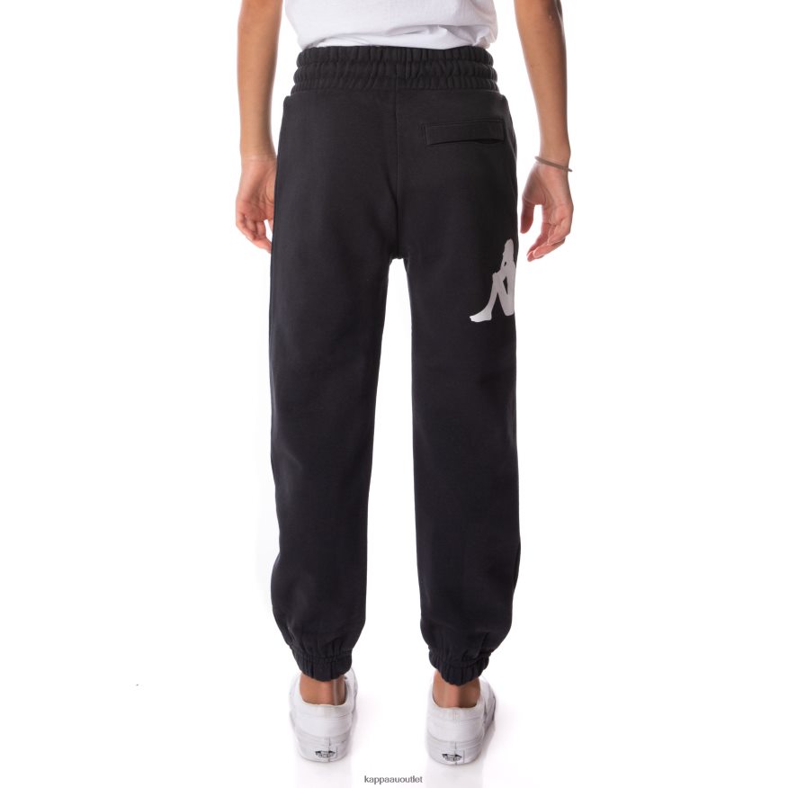 Kappa Kids Kids Authentic Coevorden Sweatpants Black Smoke R0HPN8572
