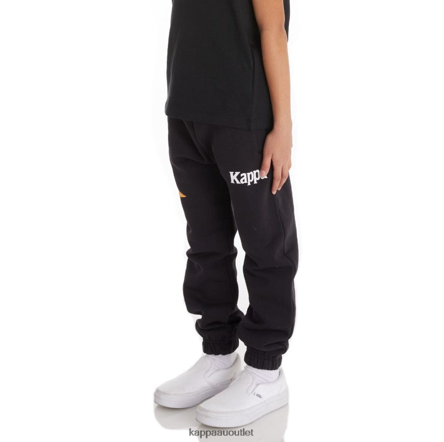 Kappa Kids Kids Authentic Coevorden Sweatpants Black Smoke R0HPN8582