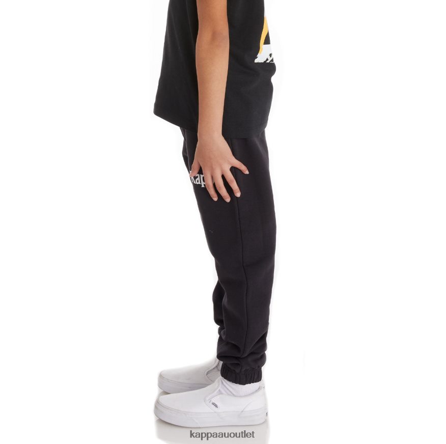 Kappa Kids Kids Authentic Coevorden Sweatpants Black Smoke R0HPN8582