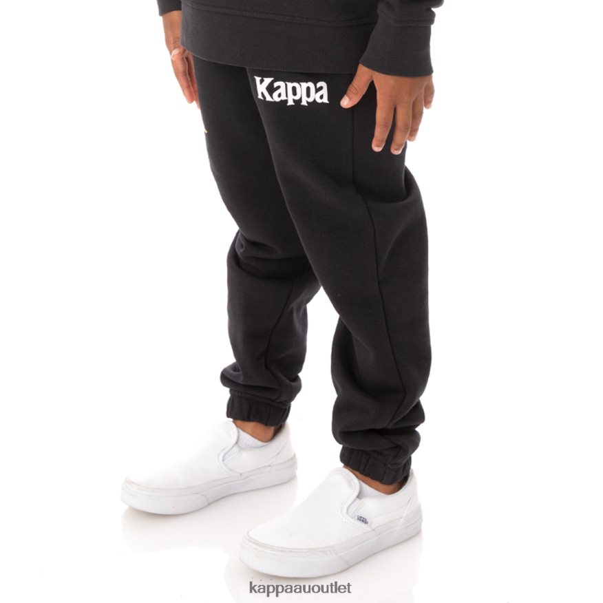 Kappa Kids Kids Authentic Coevorden Sweatpants Black Smoke R0HPN8600