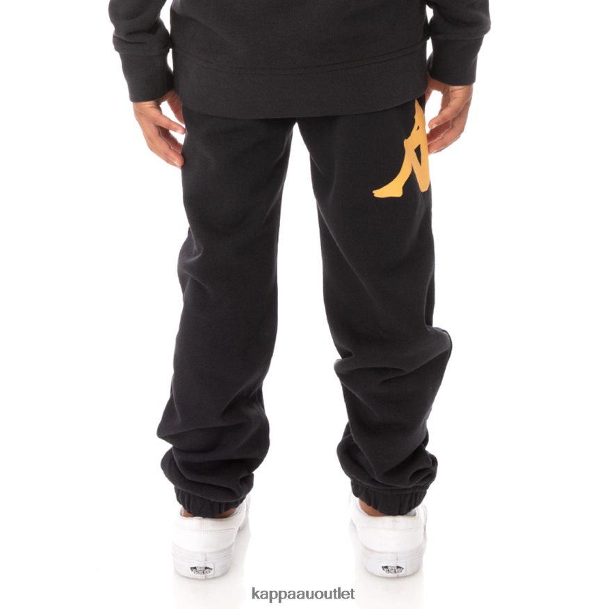 Kappa Kids Kids Authentic Coevorden Sweatpants Black Smoke R0HPN8600