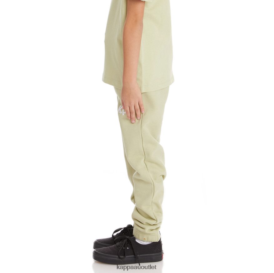 Kappa Kids Kids Authentic Coevorden Sweatpants Green Sage R0HPN8590