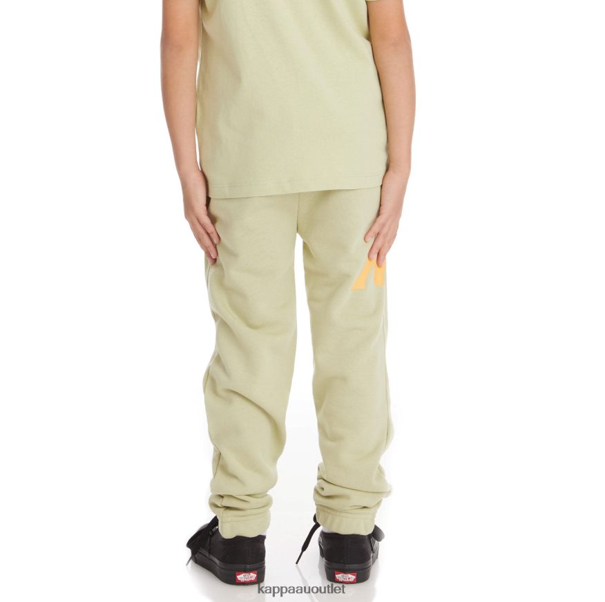 Kappa Kids Kids Authentic Coevorden Sweatpants Green Sage R0HPN8590
