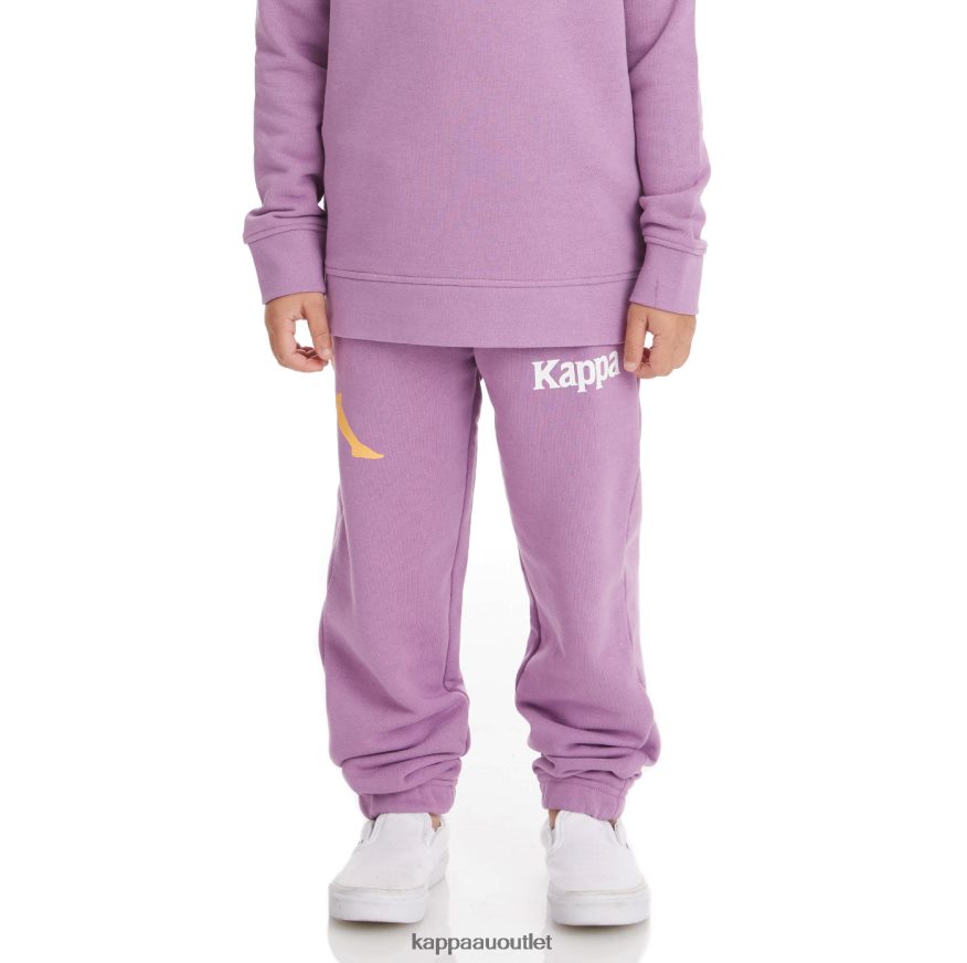Kappa Kids Kids Authentic Coevorden Sweatpants Violet Lavender R0HPN8591
