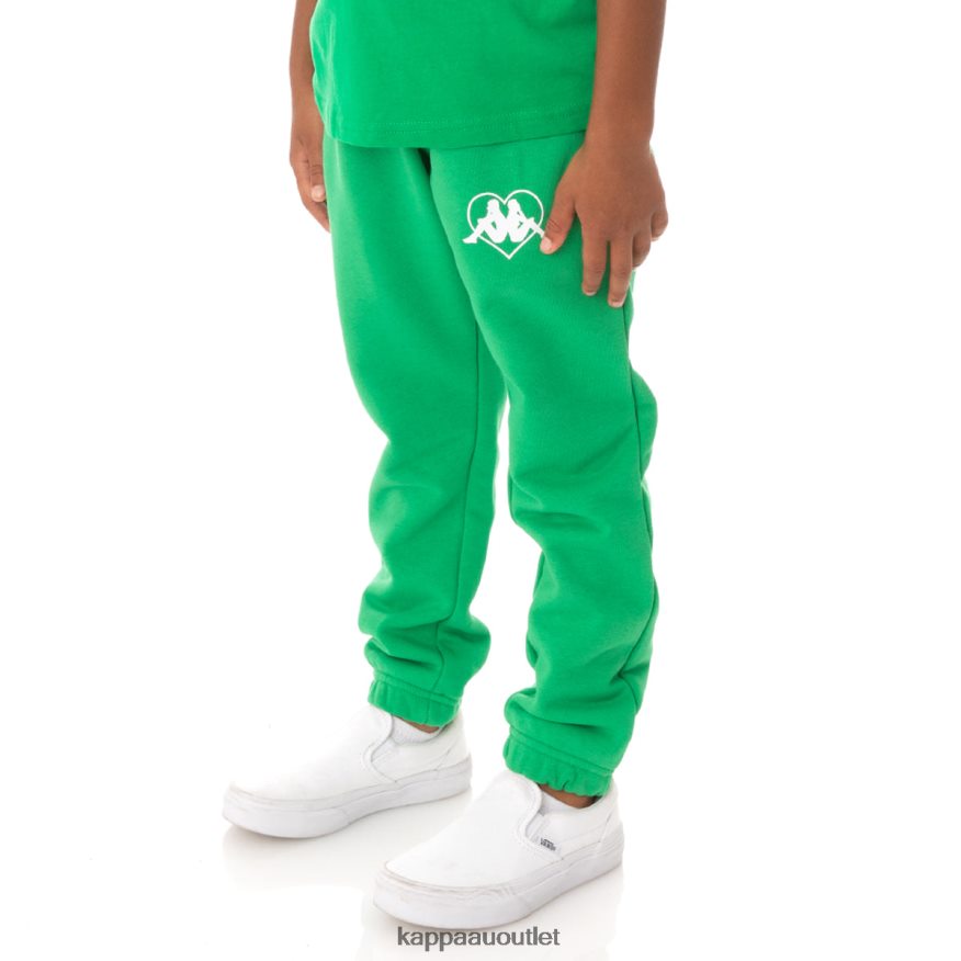 Kappa Kids Kids Authentic Love Katowice Sweatpants Green R0HPN8608