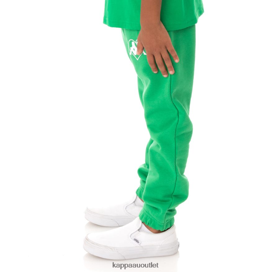 Kappa Kids Kids Authentic Love Katowice Sweatpants Green R0HPN8608
