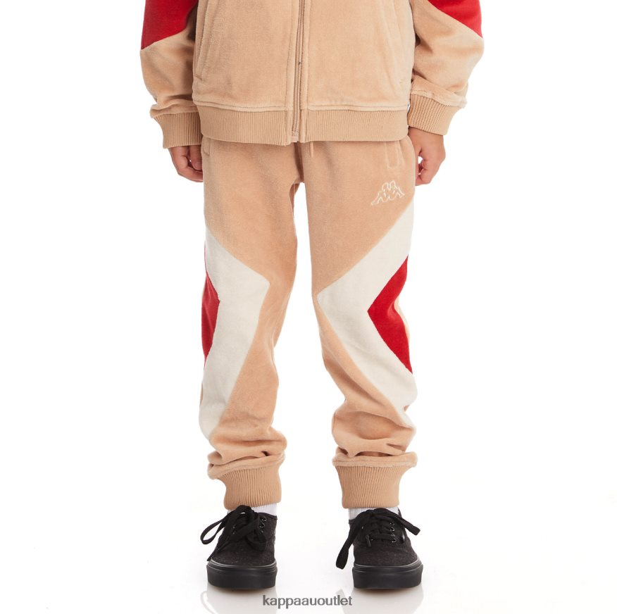 Kappa Kids Kids Logo Ayo Sweatpants Beige R0HPN8587