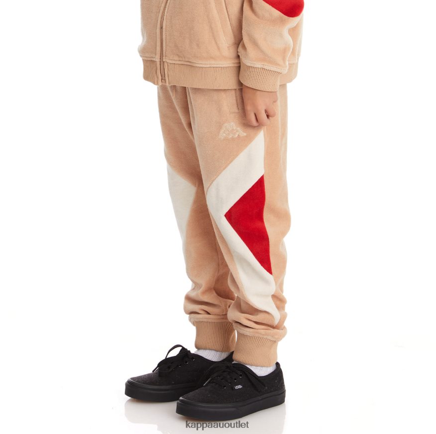 Kappa Kids Kids Logo Ayo Sweatpants Beige R0HPN8587