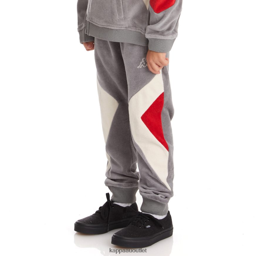 Kappa Kids Kids Logo Ayo Sweatpants Grey R0HPN8595
