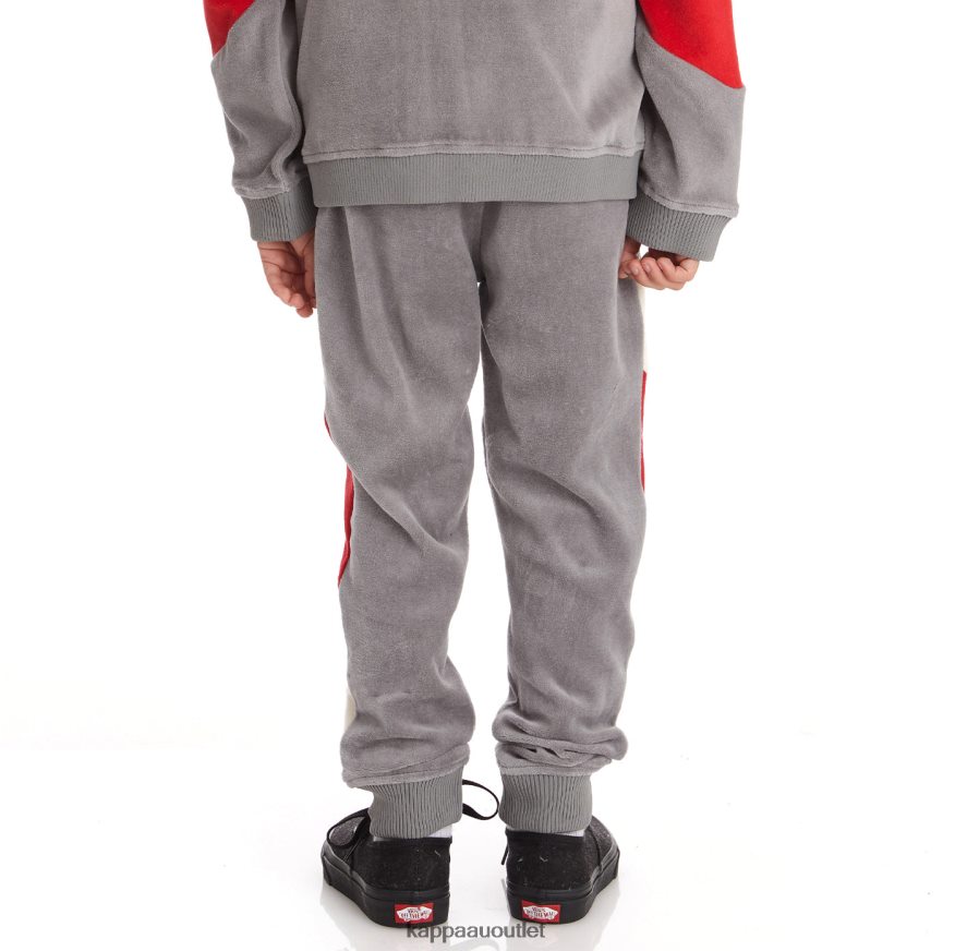 Kappa Kids Kids Logo Ayo Sweatpants Grey R0HPN8595