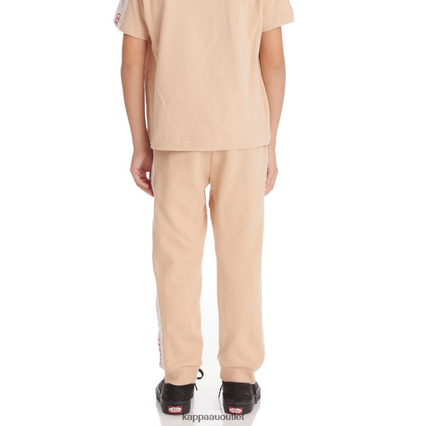 Kappa Kids Kids Logo Tape Anira 2 Sweatpants Beige R0HPN8588
