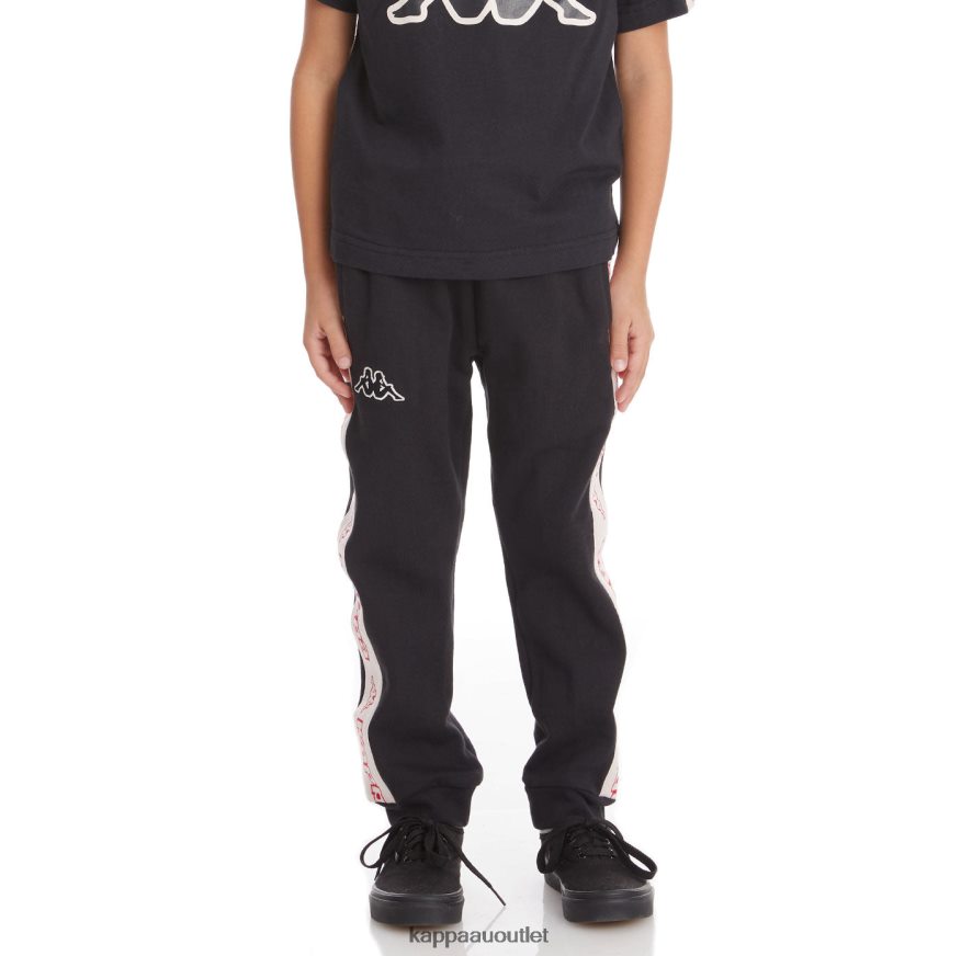Kappa Kids Kids Logo Tape Anira 2 Sweatpants Black Smoke R0HPN8589