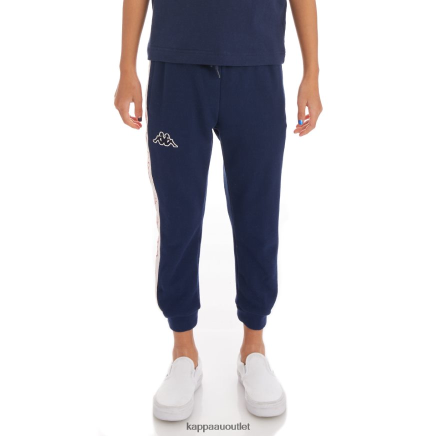 Kappa Kids Kids Logo Tape Anira 2 Sweatpants Navy R0HPN8598