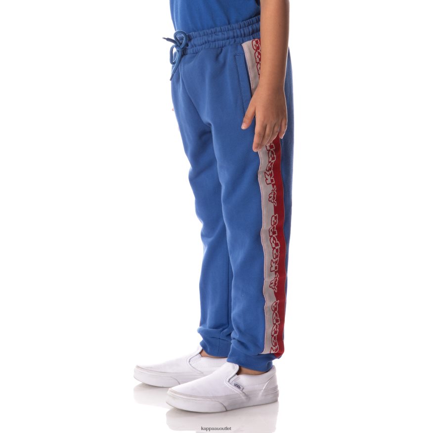 Kappa Kids Logo Tape Danira Sweatpants Blue R0HPN8576