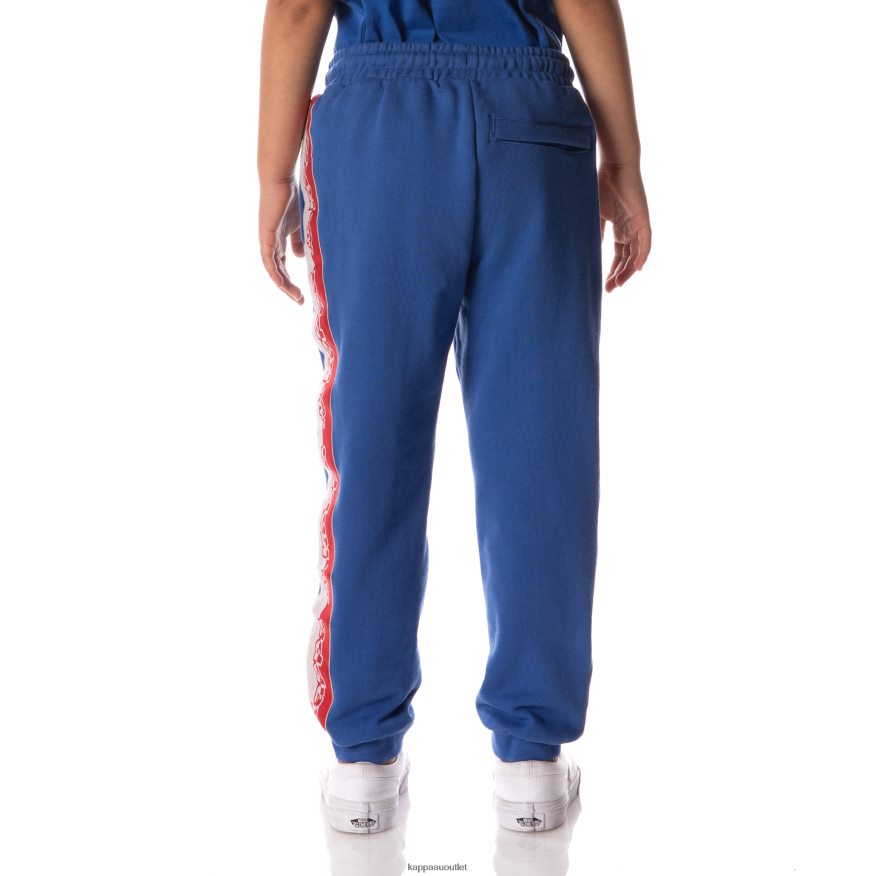 Kappa Kids Logo Tape Danira Sweatpants Blue R0HPN8576