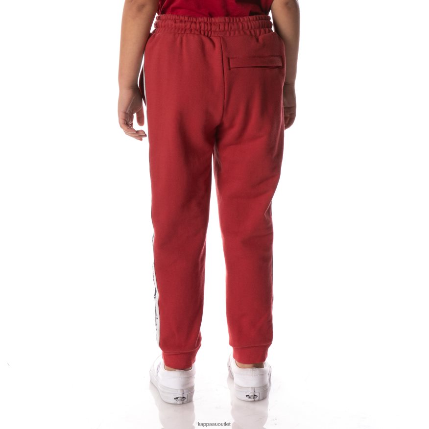 Kappa Kids Logo Tape Danira Sweatpants Red R0HPN8577