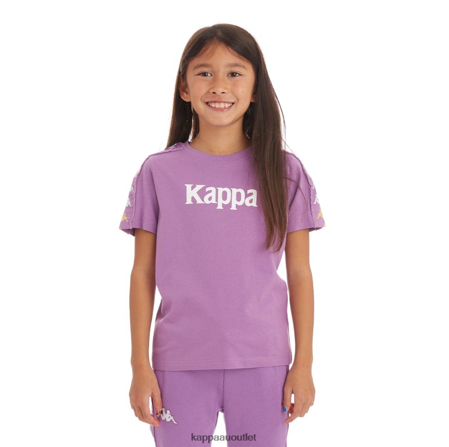 Kappa Kids Kids 222 Banda Bendocin T-Shirt Violet Lavender R0HPN8747