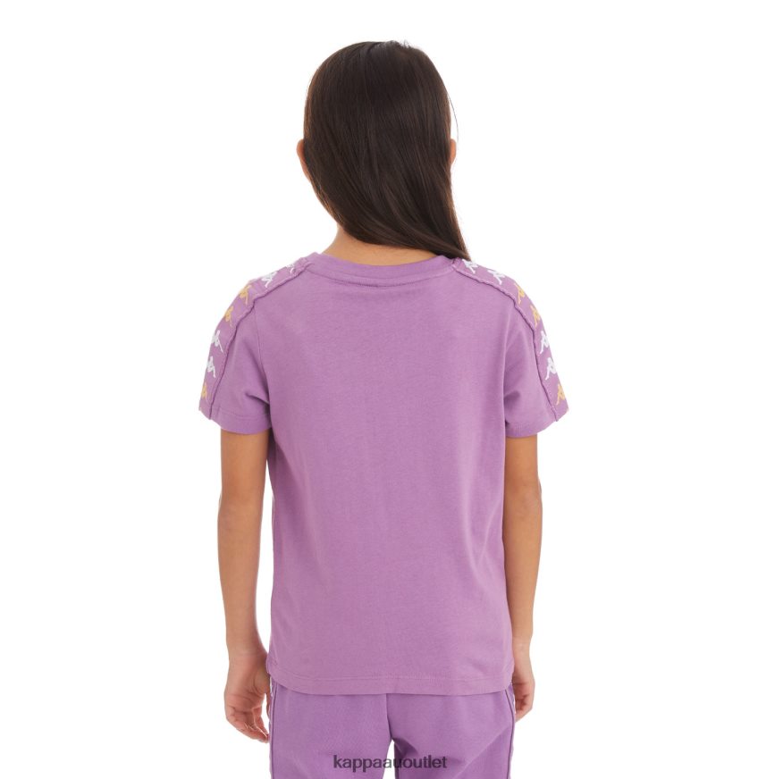 Kappa Kids Kids 222 Banda Bendocin T-Shirt Violet Lavender R0HPN8747